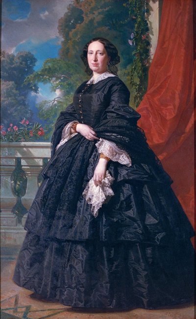 Portrait de Carlota Quintana Badia - Federico de Madrazo y Kuntz